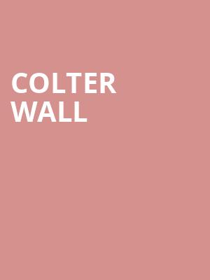 Colter Wall at Bush Hall